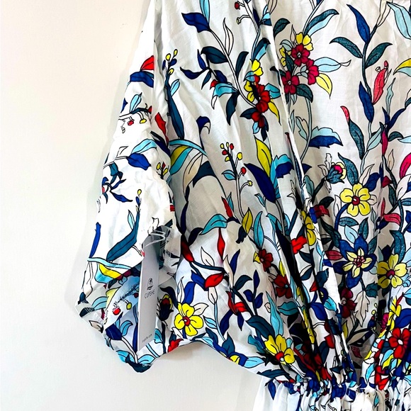 ☀️👙CUPSHE BEAUTIFUL FLORAL KIMONO BEACH/POOL COVER UP. NWT. BREATHABLE FABRIC☀️ - Picture 4 of 11